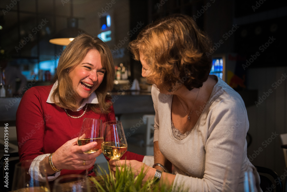 Two Women Laughing Two Women Laughing