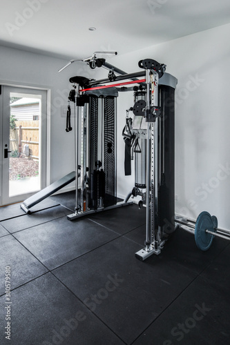 Weight Equipment in Home Gym