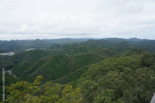 대마도 정상에서 보는 절경