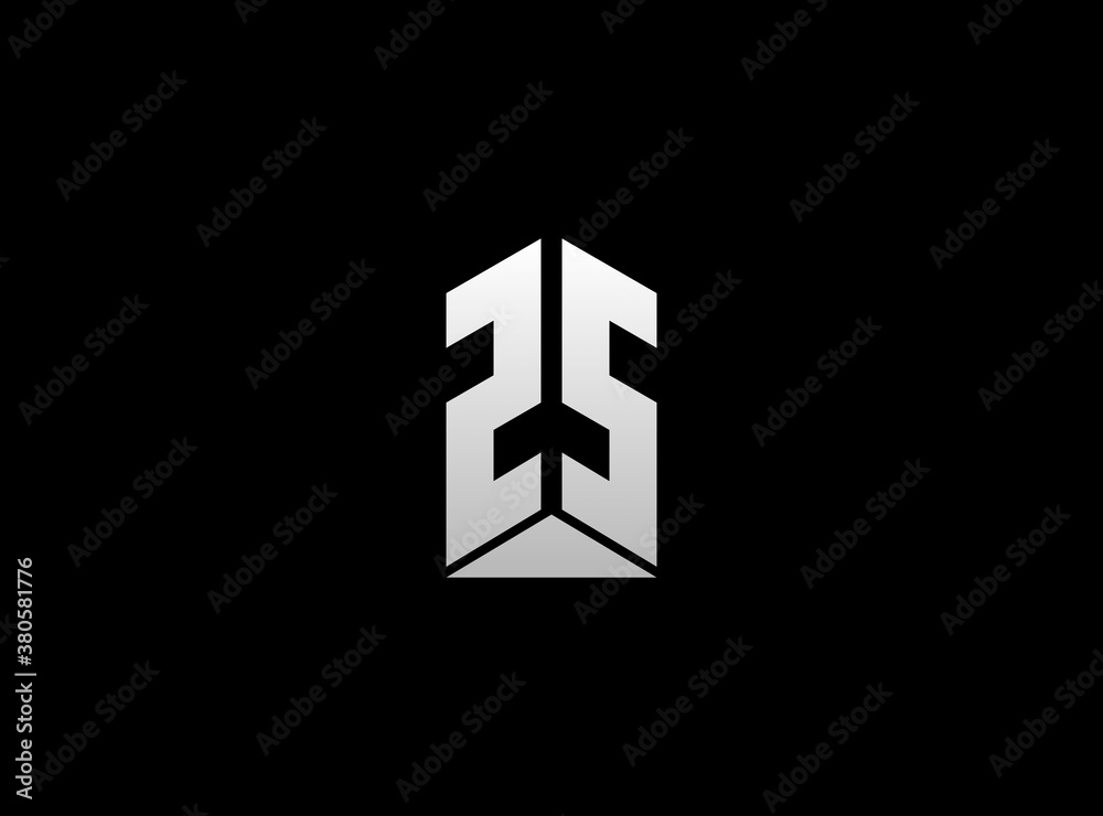 Lettermark logo 25. initials logo numbers 2 and 5. Logo design identity or number abbreviation. Lettermark logo 25. initials logo numbers 2 and 5. Logo design identity or number abbreviation.