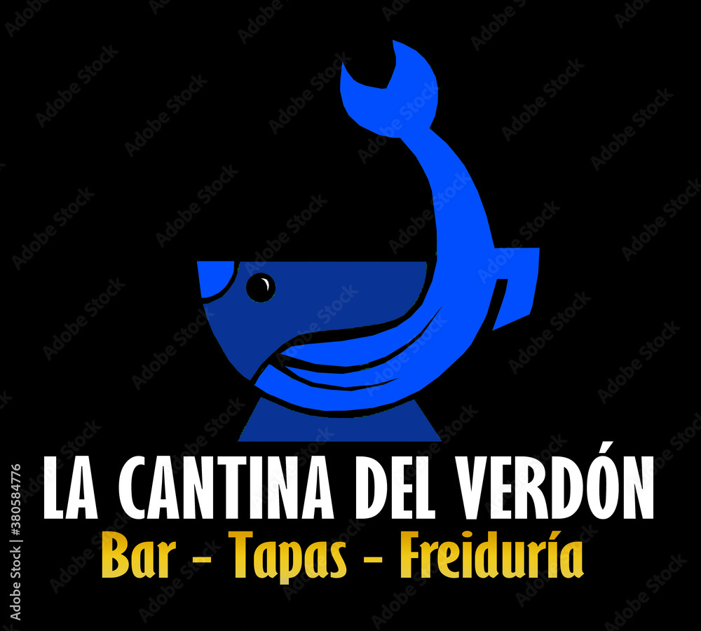 Fototapeta premium Logotipo Bar
