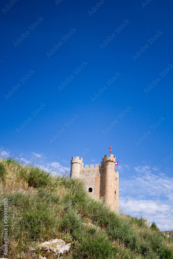 Alcalá del Júcar. Considered one of the most beautiful towns in Spain. With its castle and the river passing through the same village