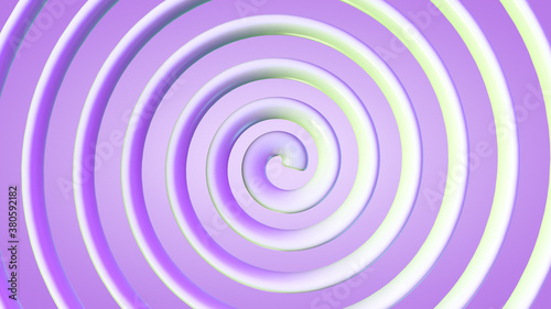 Purple spiral on a purple background