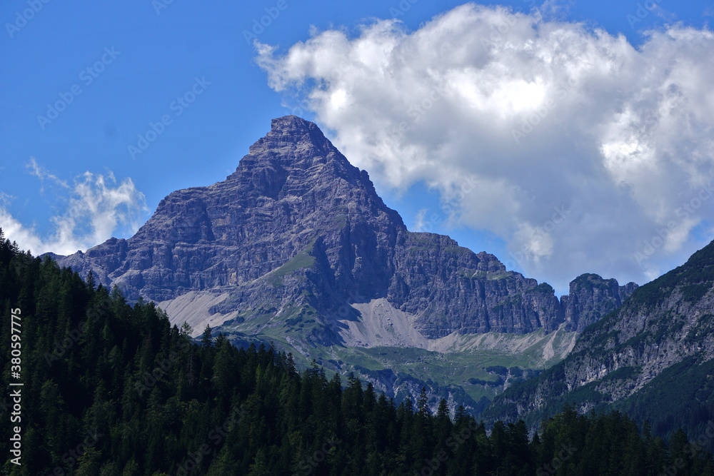 Hochvogel in den Allgäuer Alpen, Österreich, Tirol