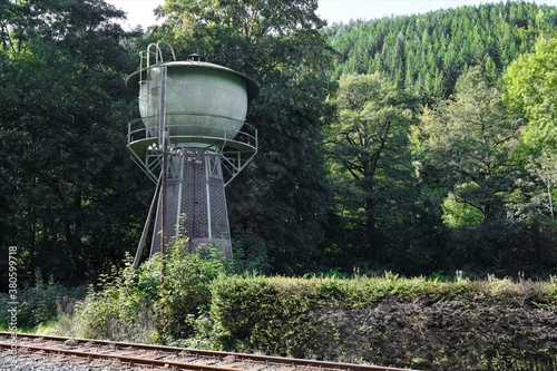 Alter Wasserturm - Relikt aus der Zeit der Dampflokomotiven photo