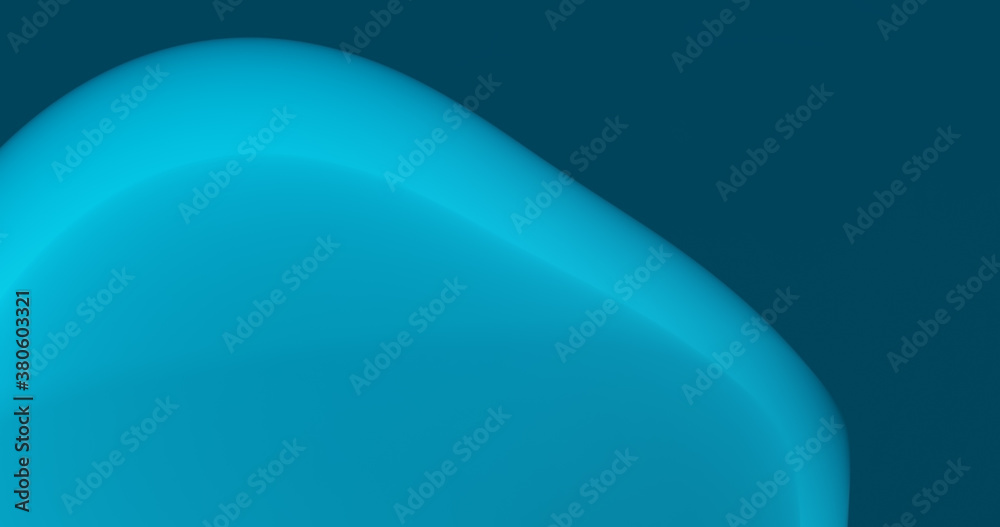 Abstract 4k resolution defocused  background for wallpaper, backdrop and sophisticated technology or fashion design. Cyan blue and shades of blue colors.