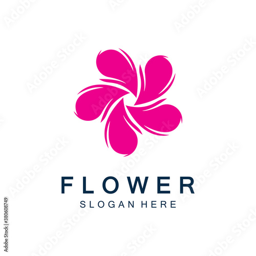 flowers design vector for spa, boutique, beauty salon, cosmetician, shop, yoga class, hotel and resort