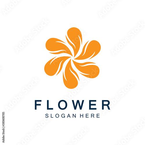 flowers design vector for spa, boutique, beauty salon, cosmetician, shop, yoga class, hotel and resort