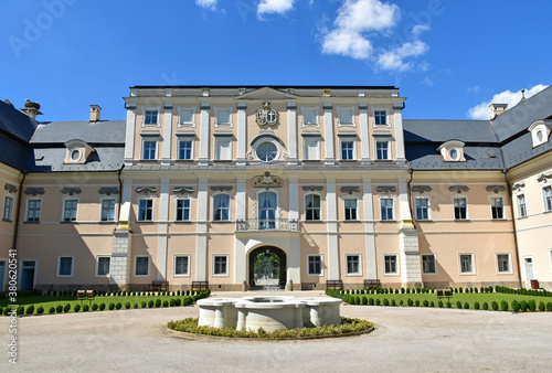 Old castle building in Edeleny, Hungary