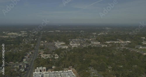 Tallahassee Florida Aerial v29 pan left shot of university, stadium and outskirts - DJI Inspire 2, X7, 6k - March 2020 photo