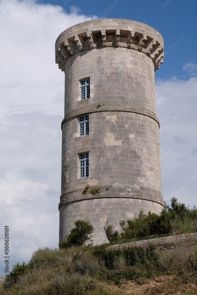 Ancien phare des Baleines sur l'île de Ré