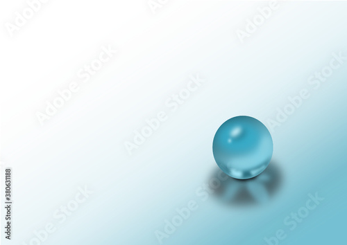 blue crystal ball