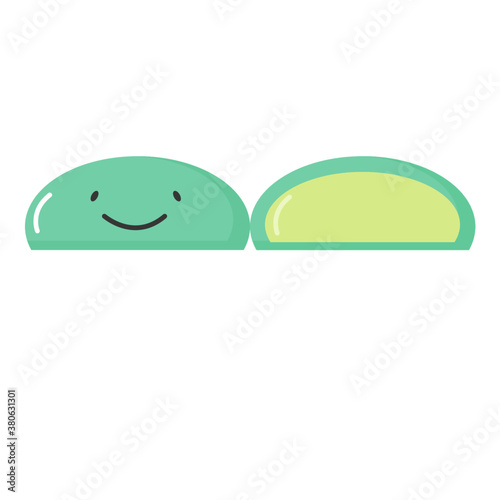 Smiling moshi