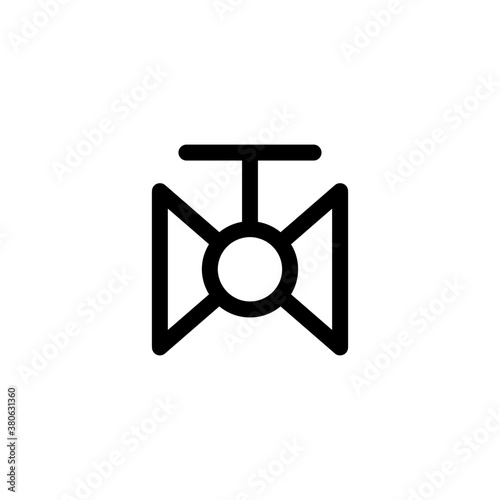 Gate valve icon