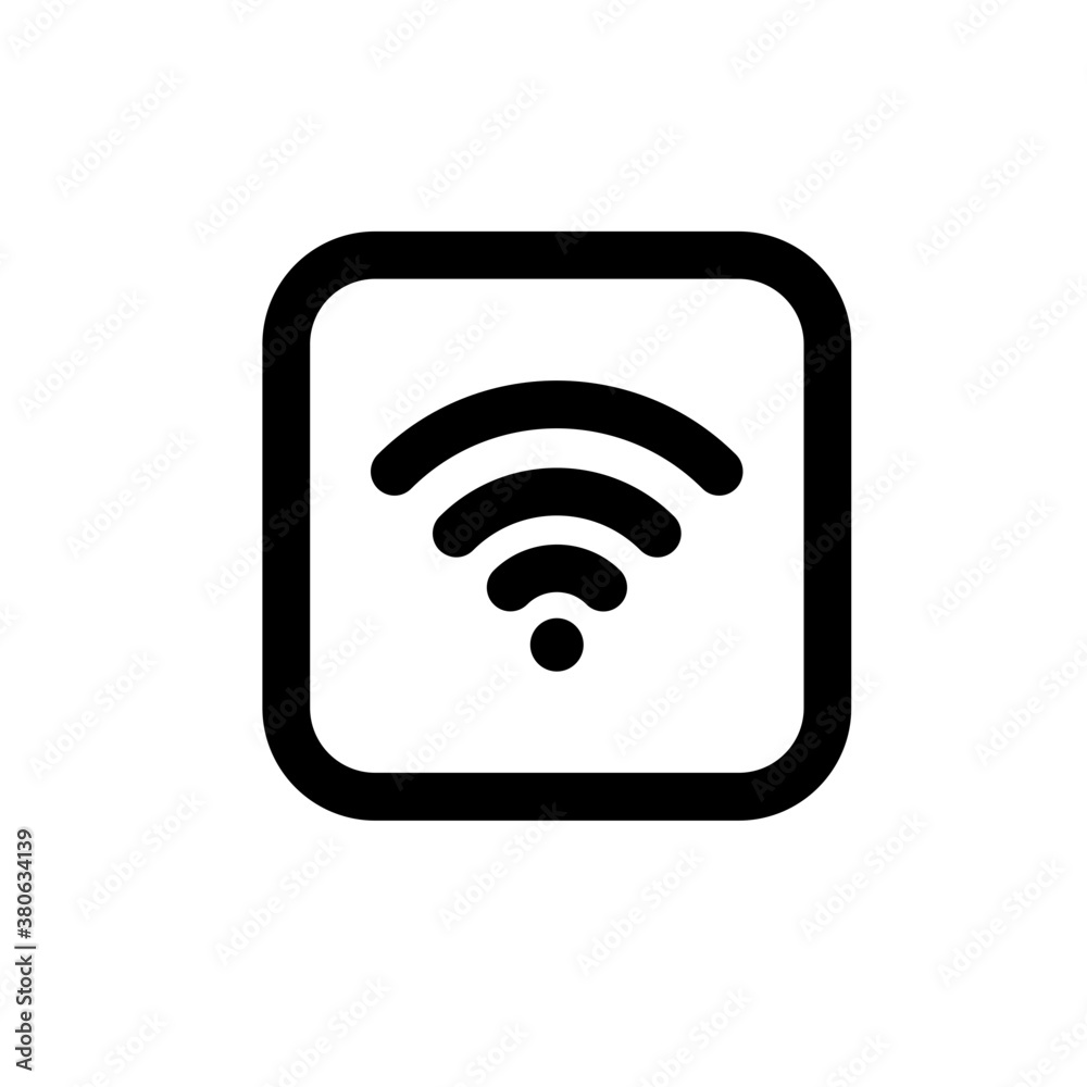 Wifi on pack icon Wifi on pack icon