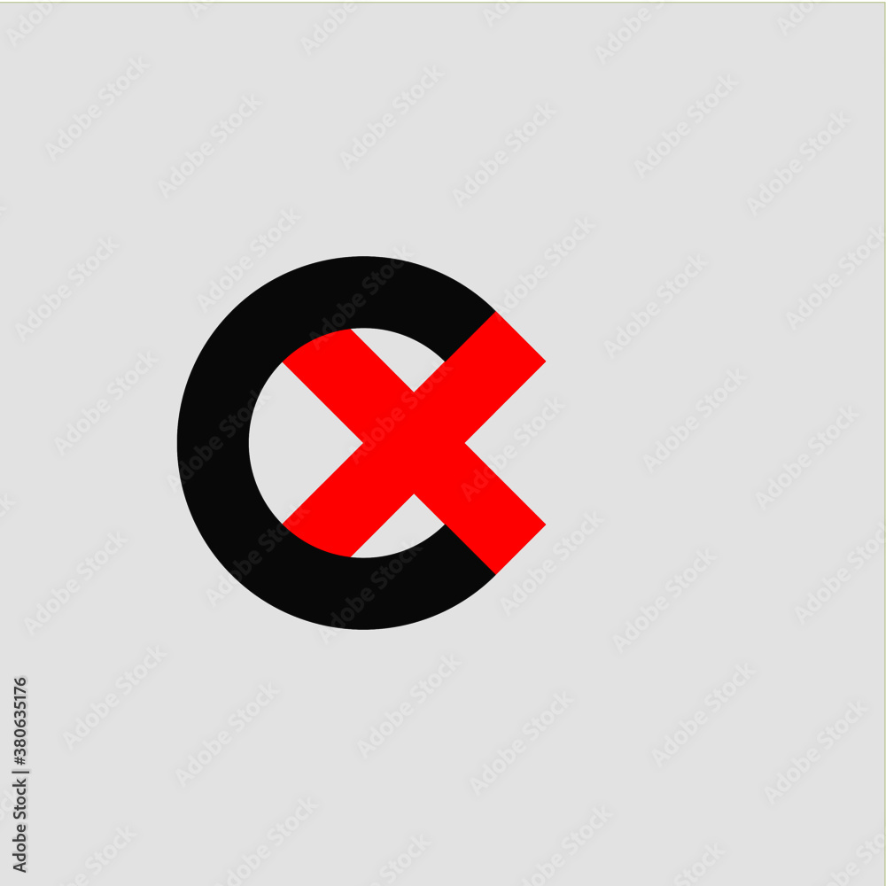 Obraz premium C letter logo icon template