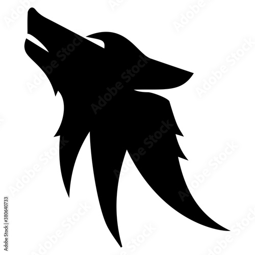 Wolf Mascot Head