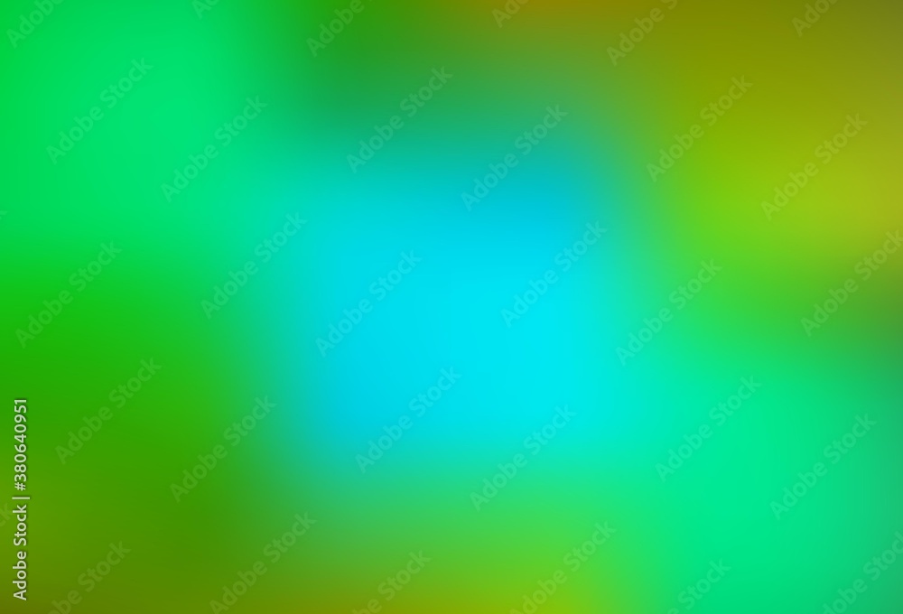 Light Blue, Yellow vector blurred shine abstract background. Light Blue, Yellow vector blurred shine abstract background.