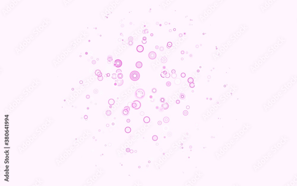 Light Pink vector background with spots. Light Pink vector background with spots.