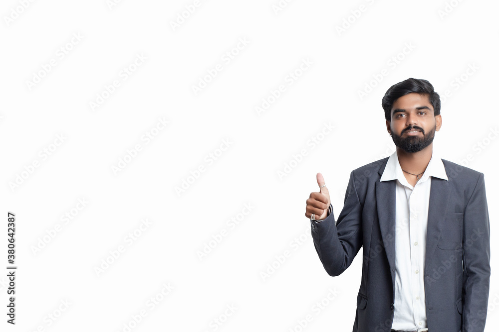 simple Indian boy portrait in western coat simple Indian boy portrait in western coat