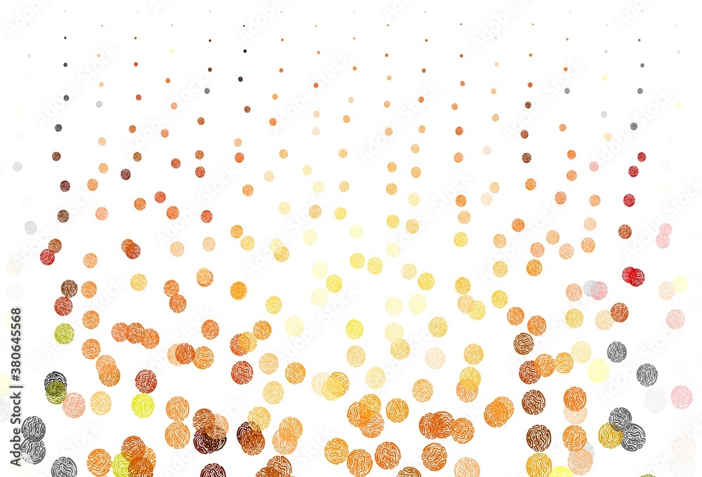 Light Red vector background with spots. Light Red vector background with spots.