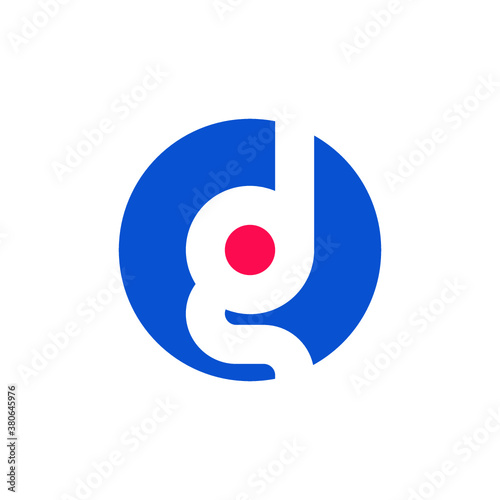 alphabet G logo icon vector illustrations