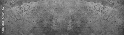 Gray grey anthracite dark rustic bright concrete stone cement texture background banner panorama