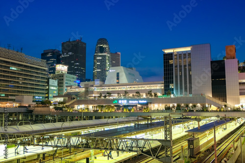 新宿駅 夜景