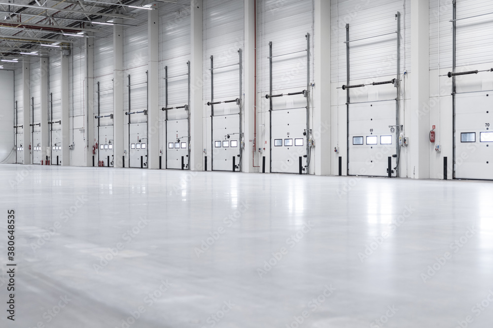Industry - warehouse - wide perspective