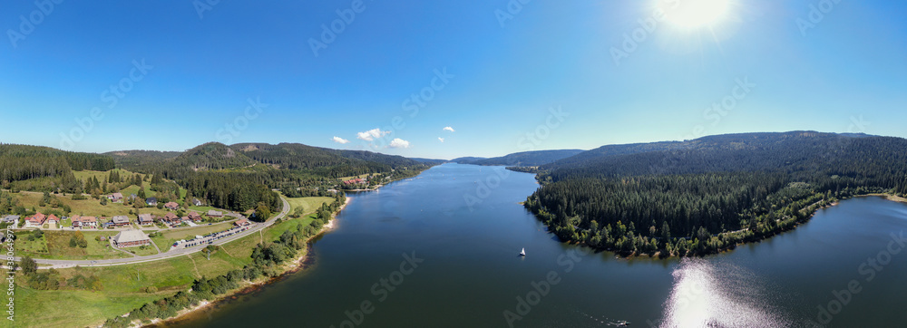 Summertime at Lake Schluchsee, Black Forest