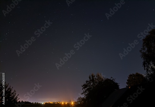 starry night sky