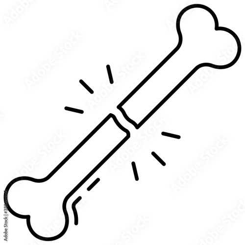 Bone Fracture Vector