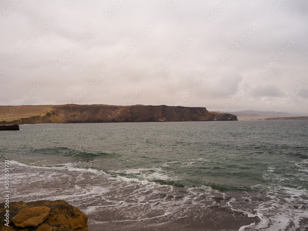 Paracas Beach Stock Photo | Adobe Stock