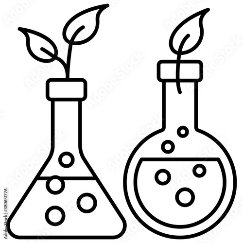 Biochemistry Line Vector 