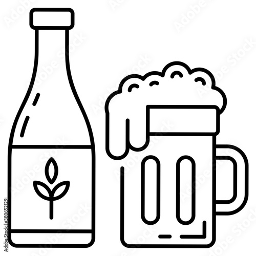 Beer Stein Vector 