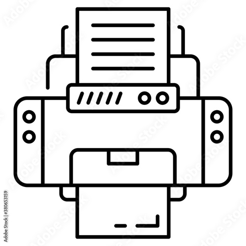 Printer Vector Design 