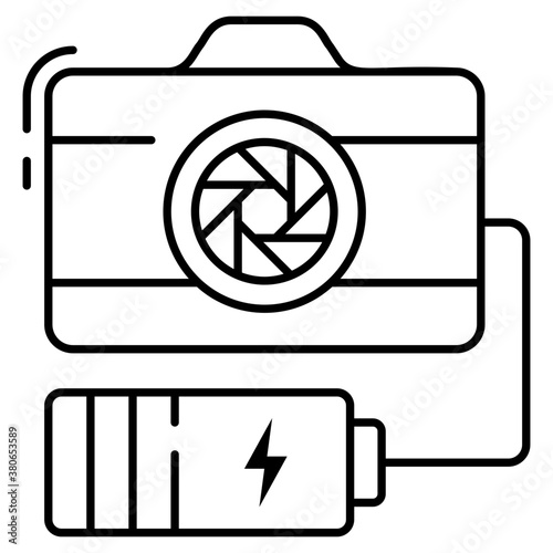 Camera Charging Vector 