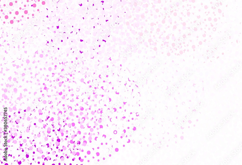 Light Purple, Pink vector template with circles. Light Purple, Pink vector template with circles.