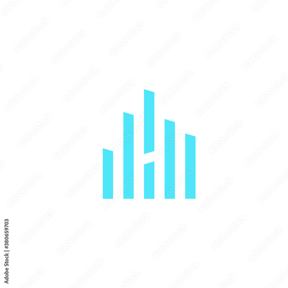 vector logo H alphabet icon illustration vector logo H alphabet icon illustration