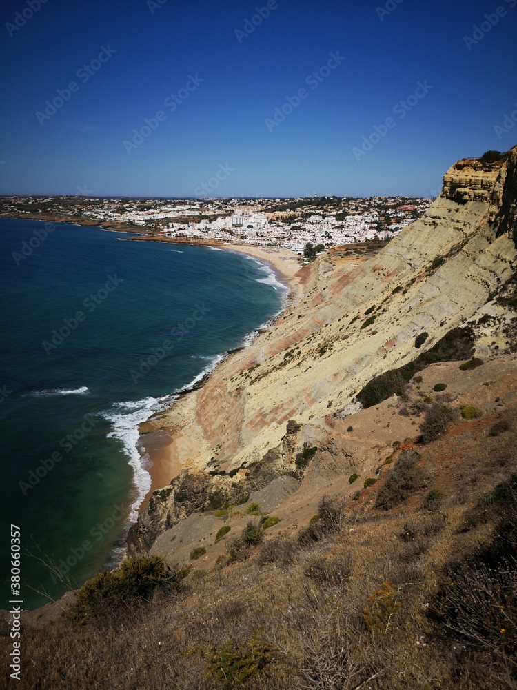 Part of Rota Vicentina near Lagos. Algarve, in southern Portugal