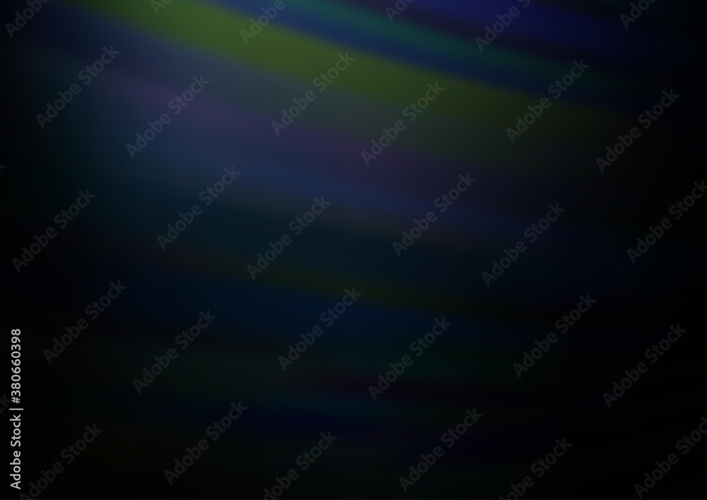 Dark BLUE vector glossy abstract background. An elegant bright illustration with gradient. Brand new design for your business.