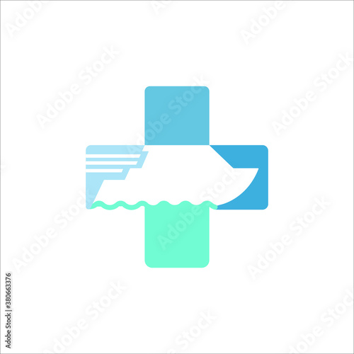 ship logo for sea transportation