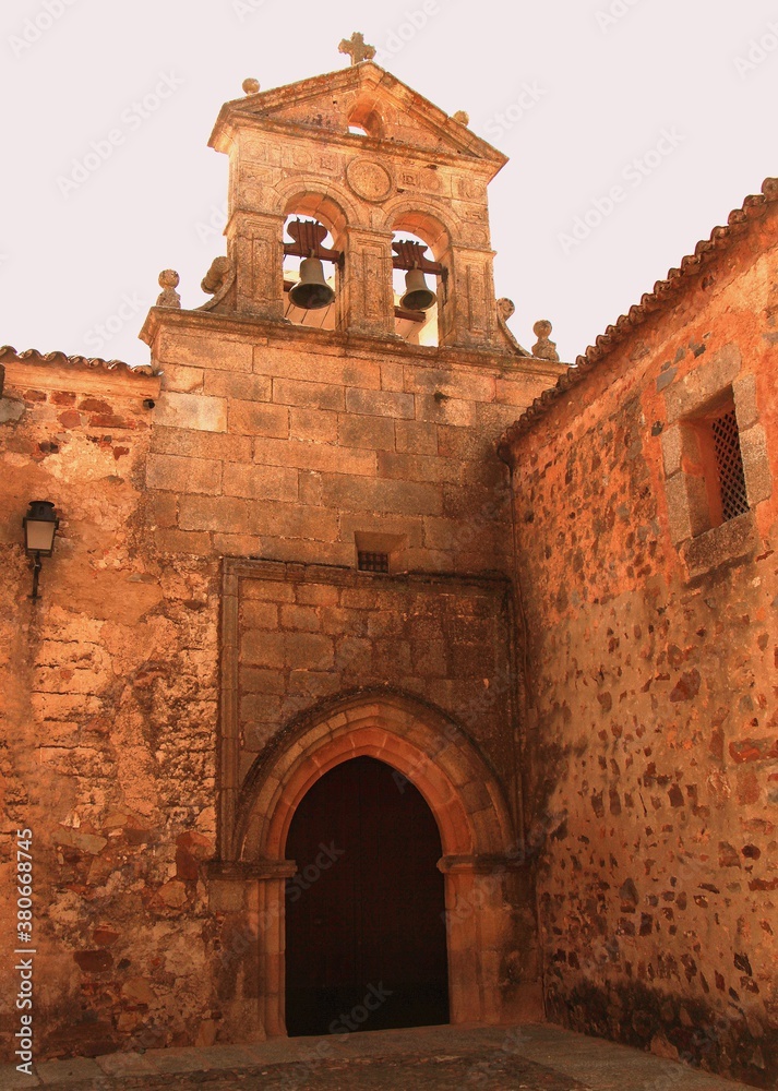 San Pablo convent in Caceres city, Spain.