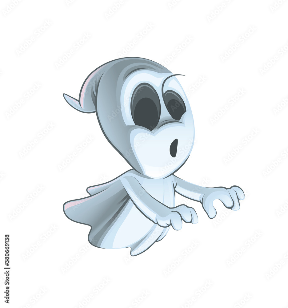 Obraz premium Cartoon ghost
