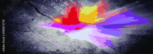 background with space