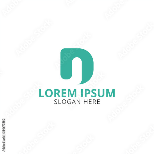 Creative DJ Letter Business Logo