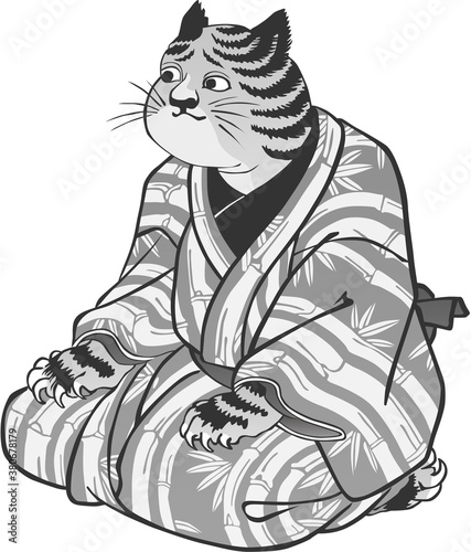 浮世絵　虎男　その1