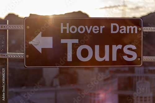 Photography Sign Las Vegas hoover Dam