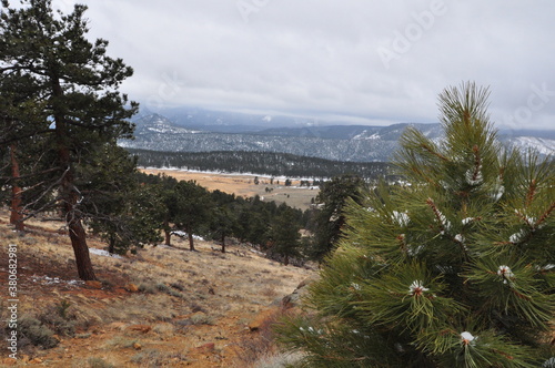 view in the mountains