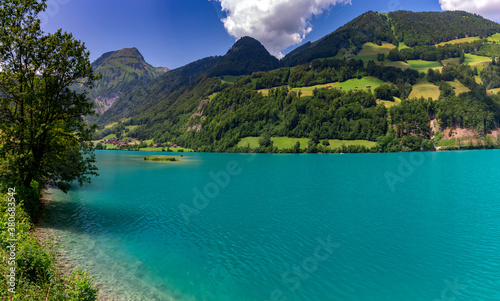 Lungern Old medieval village in the swiss alps.